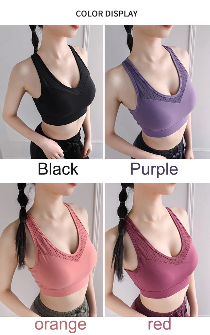 S-5XL Sports Top Yoga Bra Wome – обзор и цена Yoga Fitness Plus