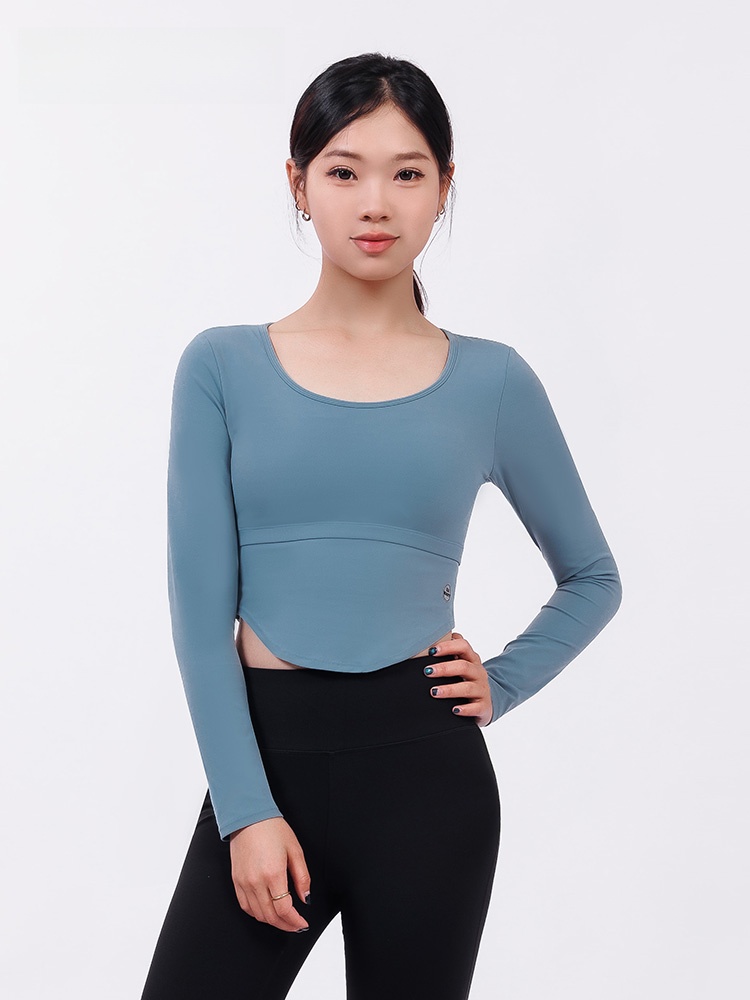 Black Long Sleeve Yoga T-Shirt – обзор и цена Yoga Fitness Com