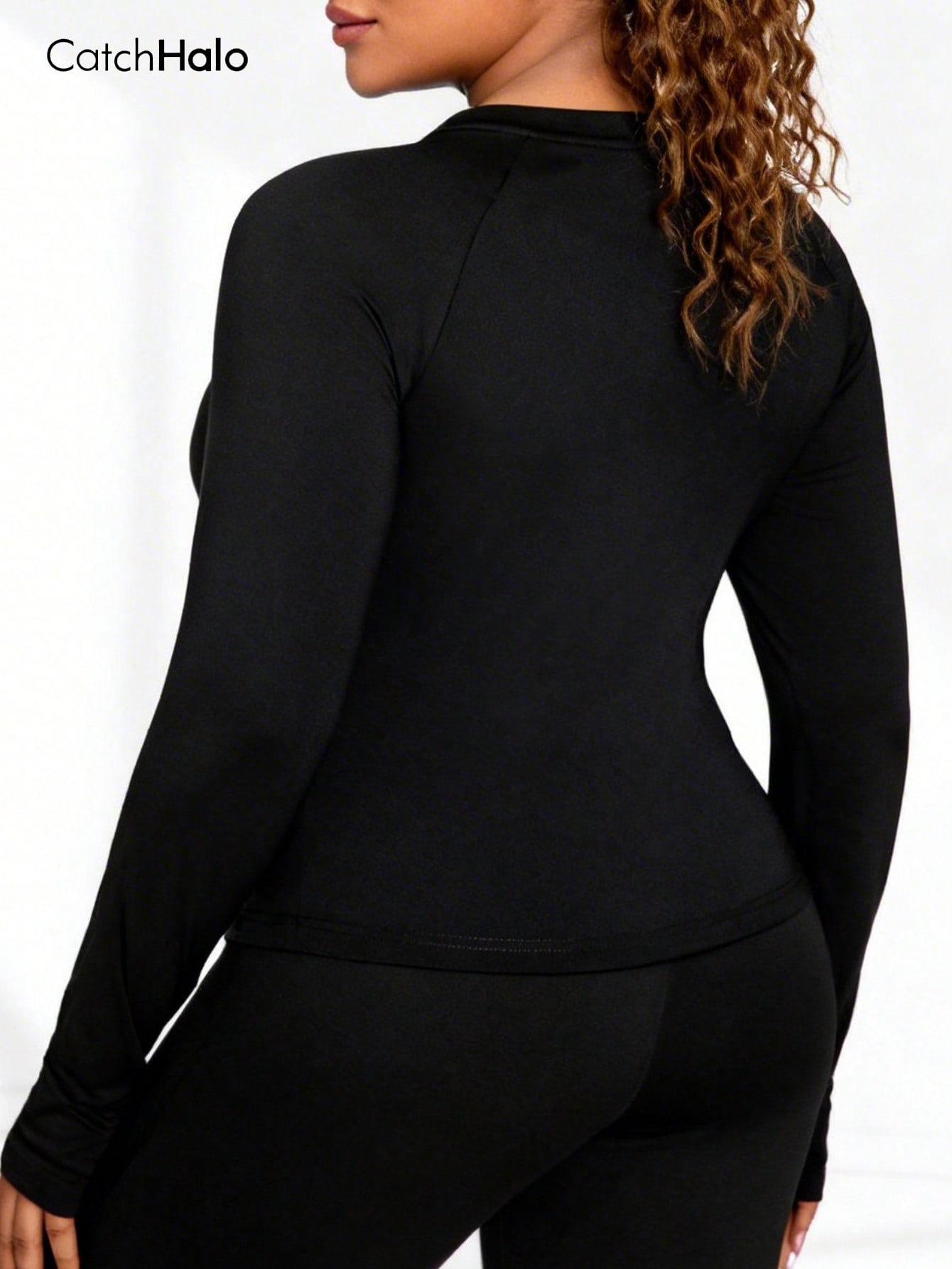 Women Plus Size Long Sleeve Yo – обзор и цена Yoga Fitness Plus