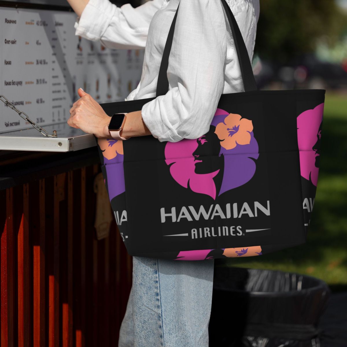 Hawaiian Airlines Herc Travel  – обзор и цена Yoga Fitness Tote