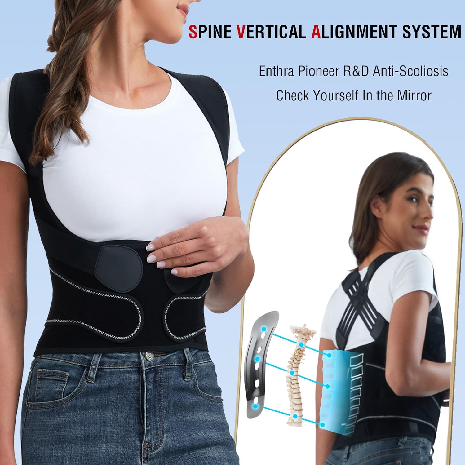 Posture Corrector for Men and  – обзор и цена Posture Corrector Back