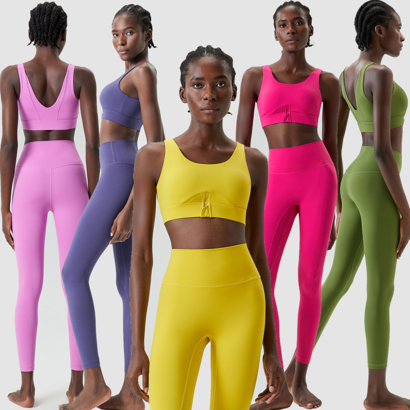 Two Pieces Set Zipper Yoga Spo – обзор и цена Yoga Fitness Plus