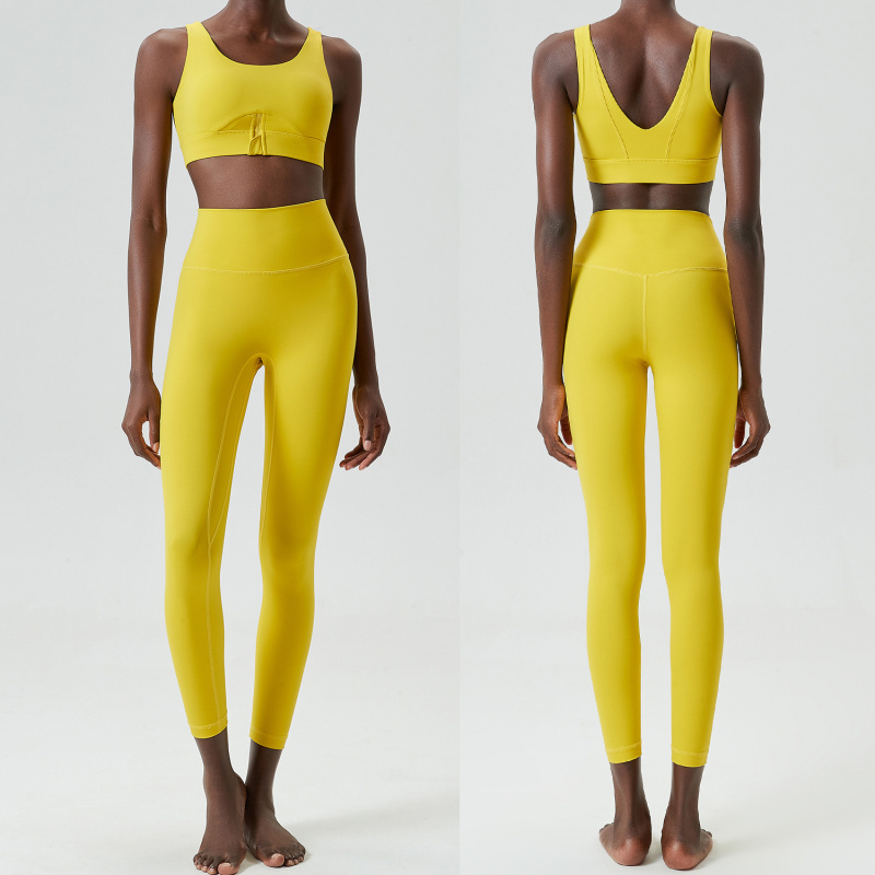 Two Pieces Set Zipper Yoga Spo – обзор и цена Yoga Fitness Plus