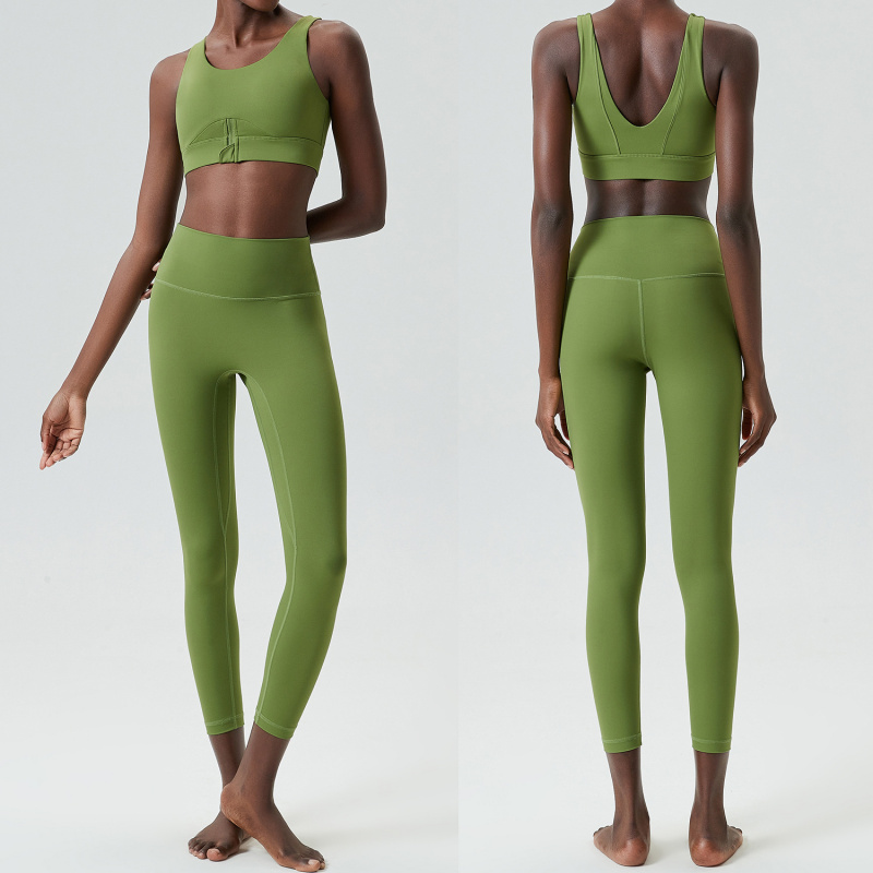 Two Pieces Set Zipper Yoga Spo – обзор и цена Yoga Fitness Plus