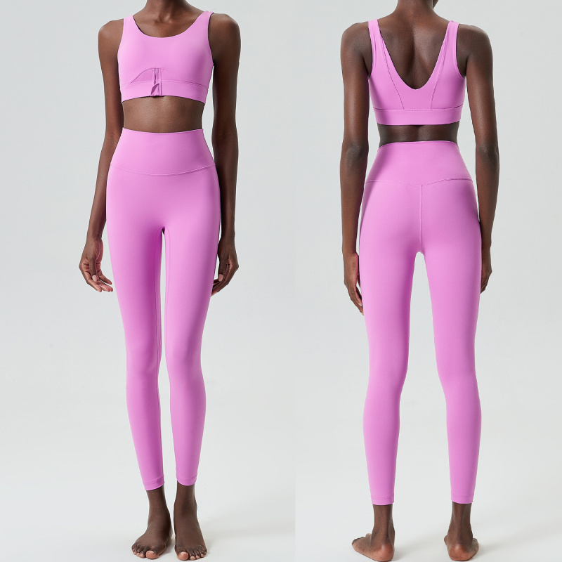 Two Pieces Set Zipper Yoga Spo – обзор и цена Yoga Fitness Plus