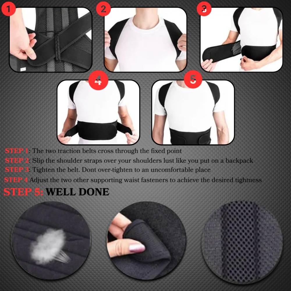Posture Corrector for Men & Wo – обзор и цена Posture Corrector Back