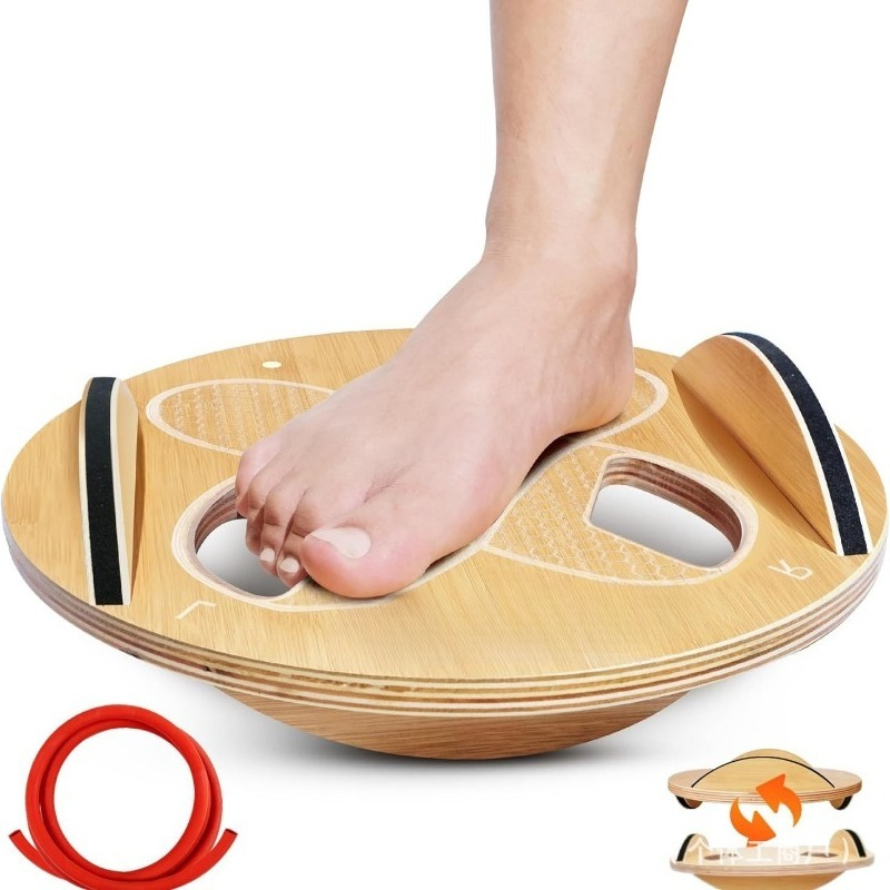 Wooden Fitness Balance Board A – обзор и цена Yoga Fitness Trainer