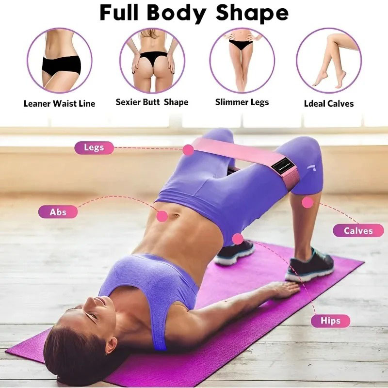 3Pcs Fabric Resistance Hip Boo – обзор и цена Yoga Fitness Trainer