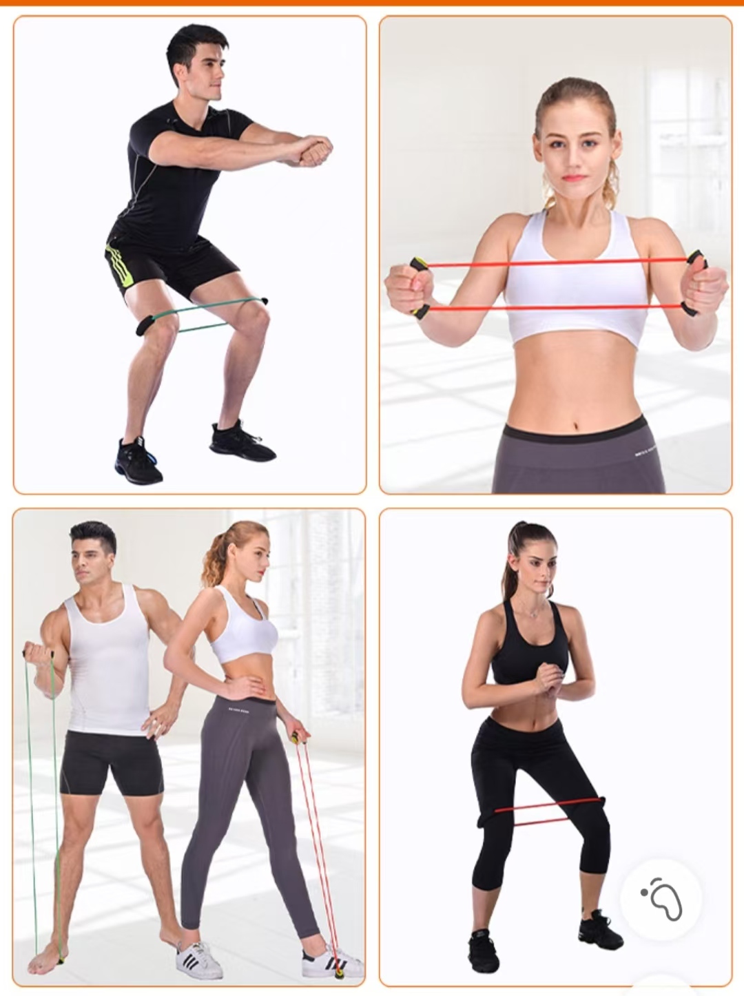 O-Shaped Resistance Band for S – обзор и цена Yoga Fitness Trainer