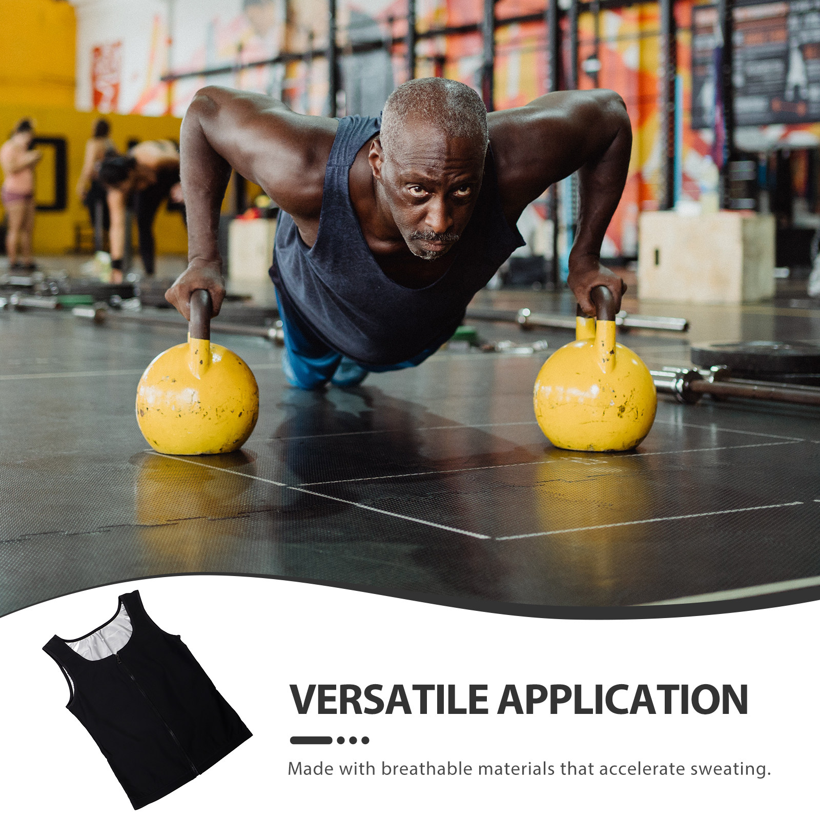 Mens Zip Up Sweat Vest Workout – обзор и цена Yoga Fitness Trainer