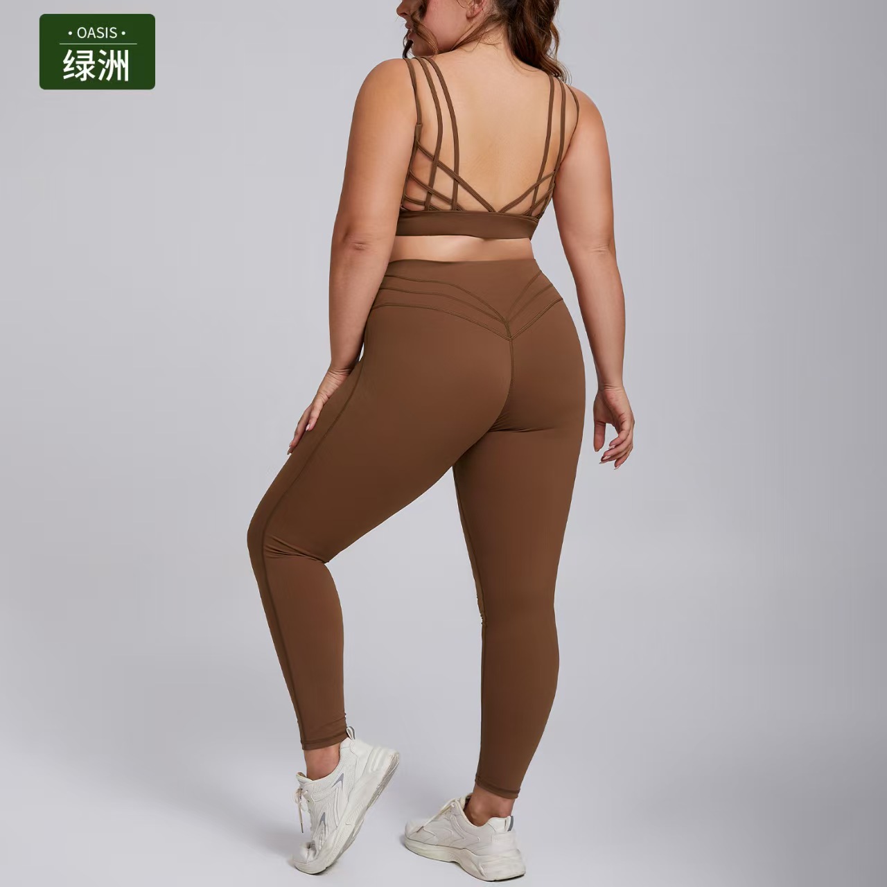 Women's plus-size 3XL yoga set – обзор и цена Yoga Fitness Plus