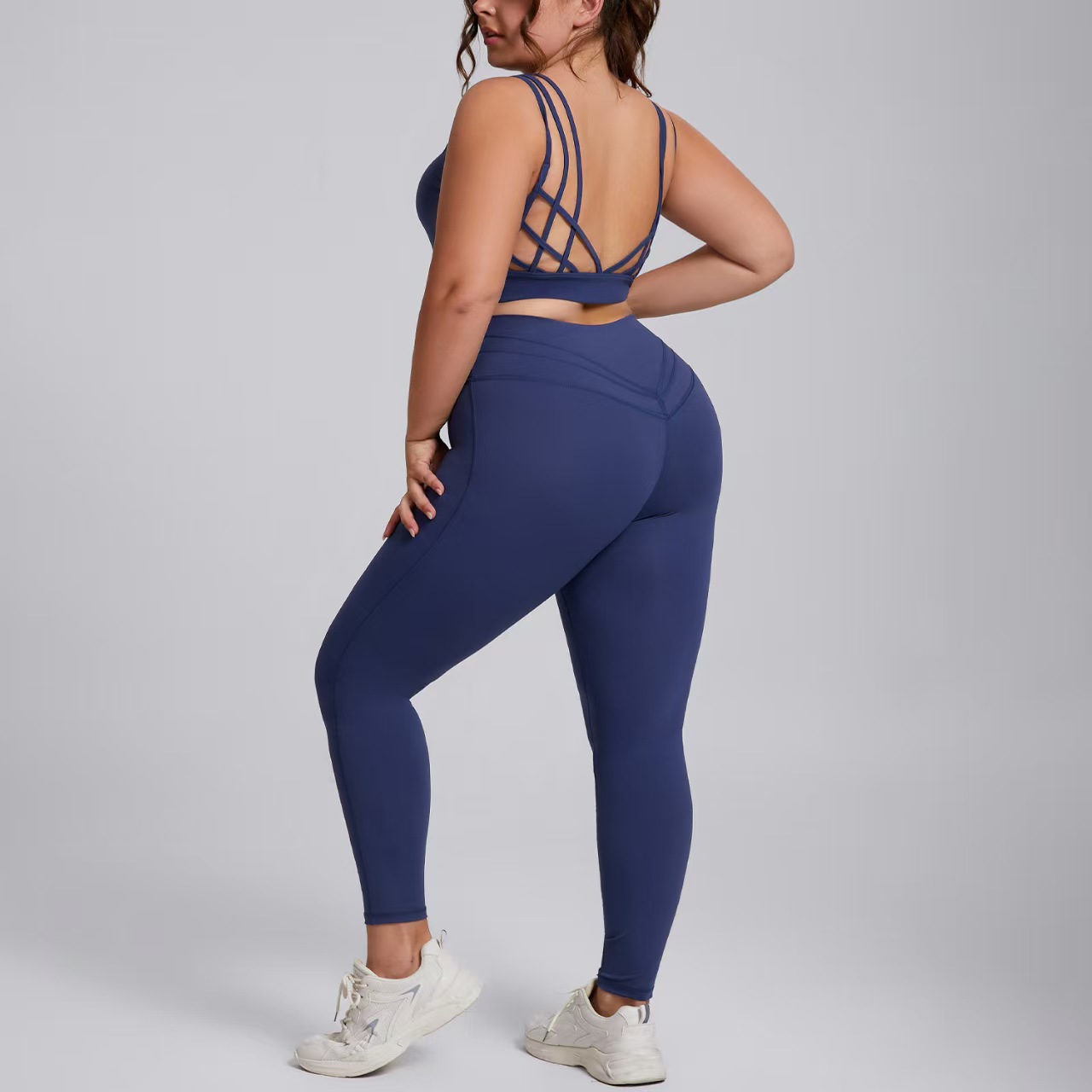 Women's plus-size 3XL yoga set – обзор и цена Yoga Fitness Plus