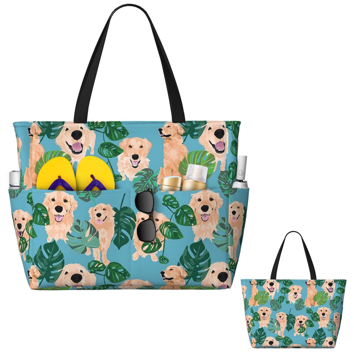 Golden Labrador Retriever Dog  – обзор и цена Yoga Fitness Tote