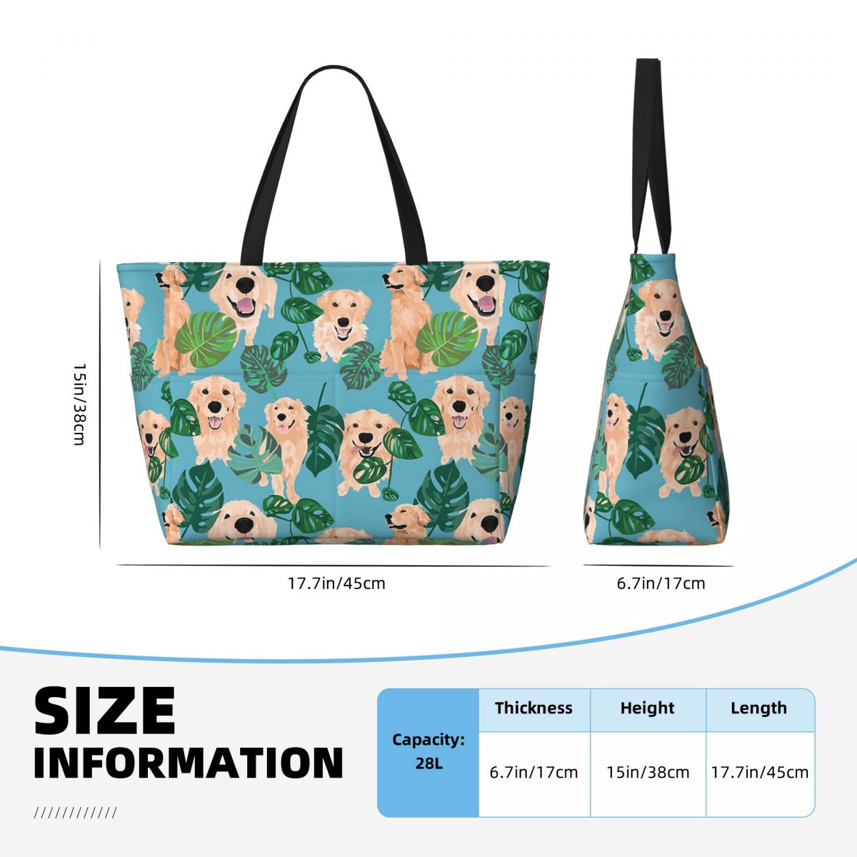 Golden Labrador Retriever Dog  – обзор и цена Yoga Fitness Tote