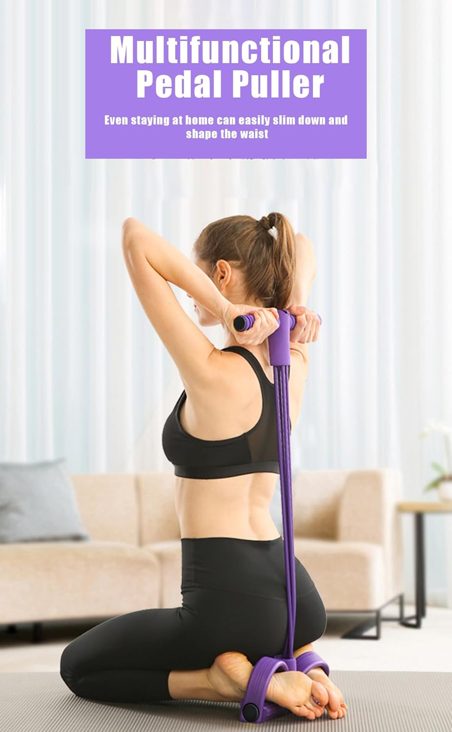 Abdominal Foot Pedal Puller Si – обзор и цена Yoga Fitness Trainer