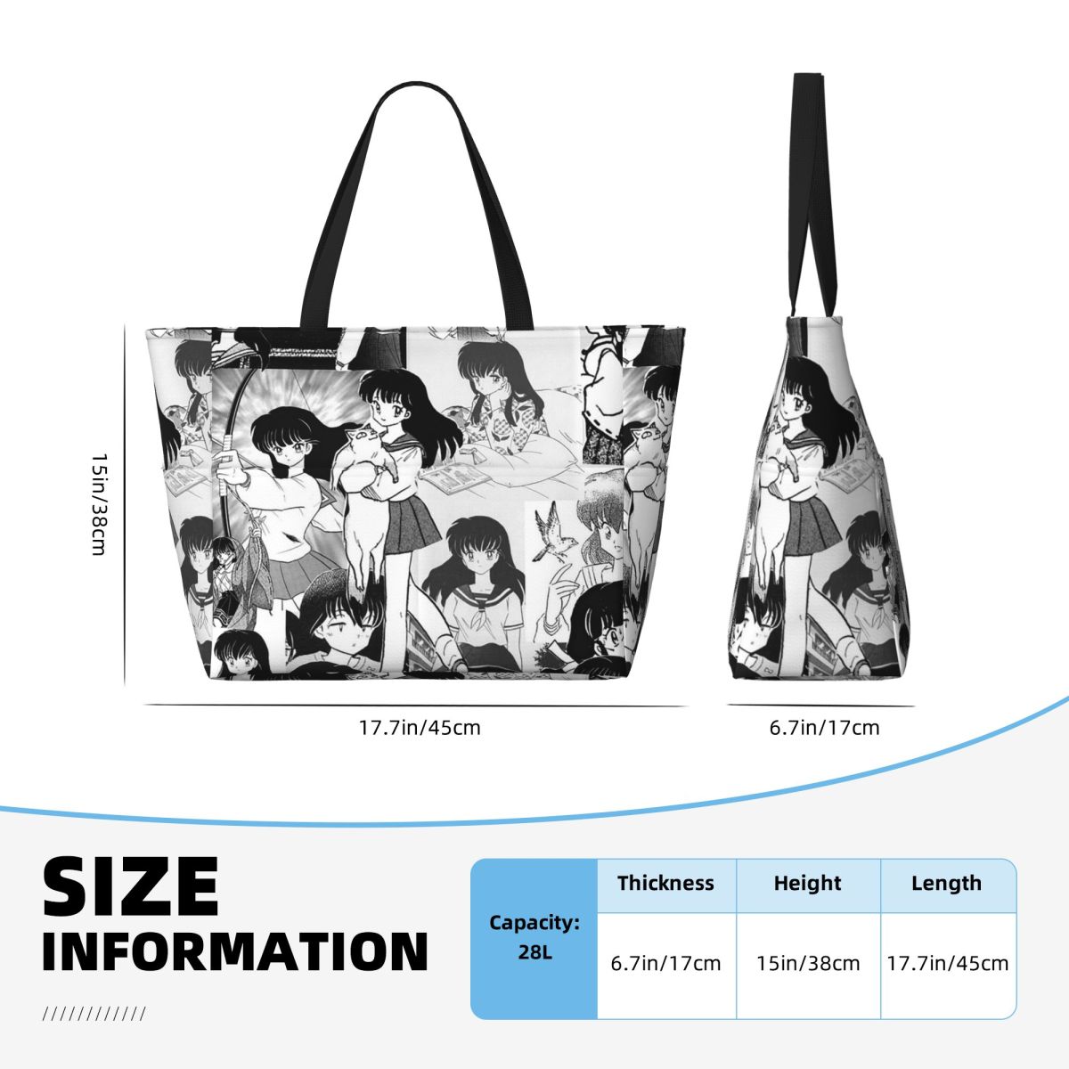Inuyasha Higurashi Kagome Anim – обзор и цена Yoga Fitness Tote